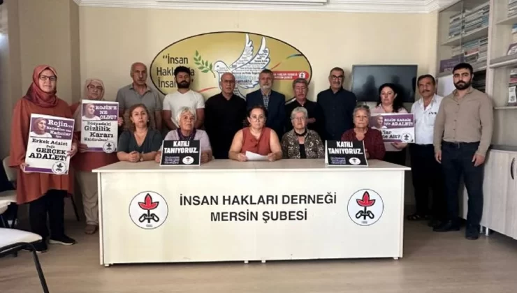Mersin’de Rojin için Adalet Arayışı