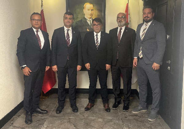 BARO BAŞKANI ÖZDEMİR’DEN, İL EMNİYET MÜDÜRÜ YILMAZ’A ZİYARET