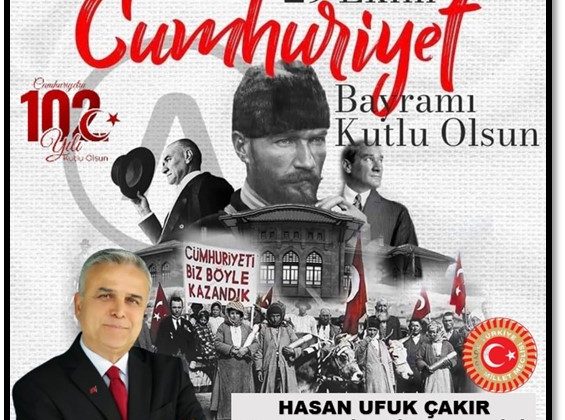 29 EKİM CUMHURİYET BAYRAMI KUTLAMA MESAJLARI