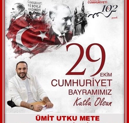 29 EKİM CUMHURİYET BAYRAMI KUTLAM MESAJLARI