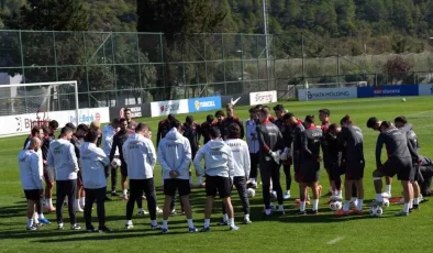 A Milli Futbol Takımı, Bulgaristan maçı hazırlıklarını tamamladı