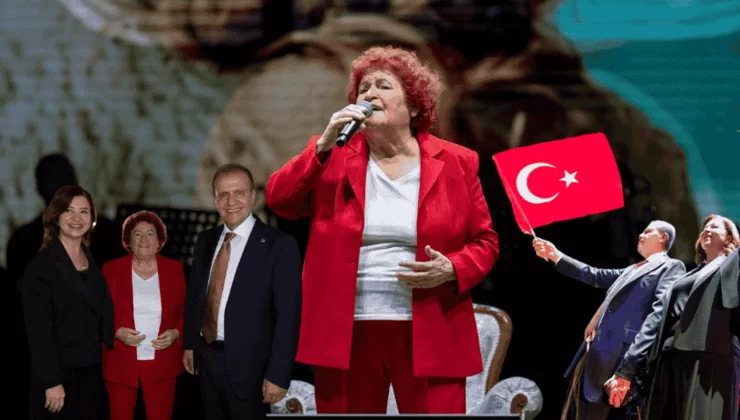 Mersin’de Selda Bağcan’la Cumhuriyet Bayramı Coşkusu