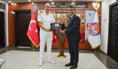 BARO YÖNETİMİNDEN, SAHİL GÜVENLİK AKDENİZ BÖLGE KOMUTANI TUĞRAMİRAL GÖKMEN GÜCÜYEN’E ZİYARET