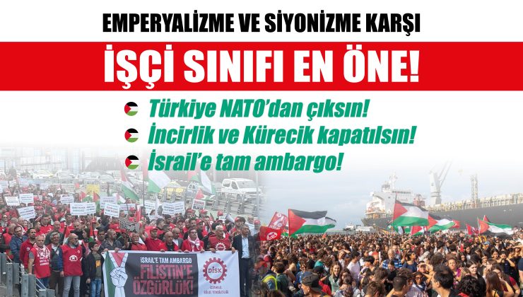 İnsanlık onuru örgütlü olmayı gerektirir!