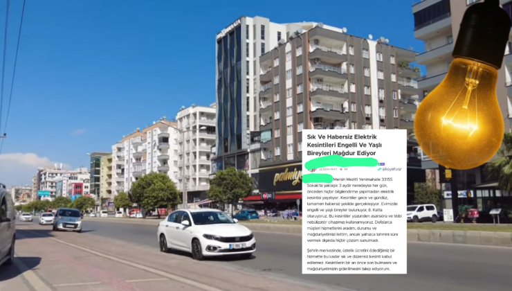 Mezitli’de elektrik sorunu kronikleşti: Vatandaşlar çözüm istiyor