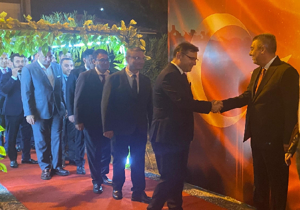 Mersin SMMMO Başkanı Emin Levent Türkili, Cumhuriyet Bayramı Resepsiyonuna Katıldı