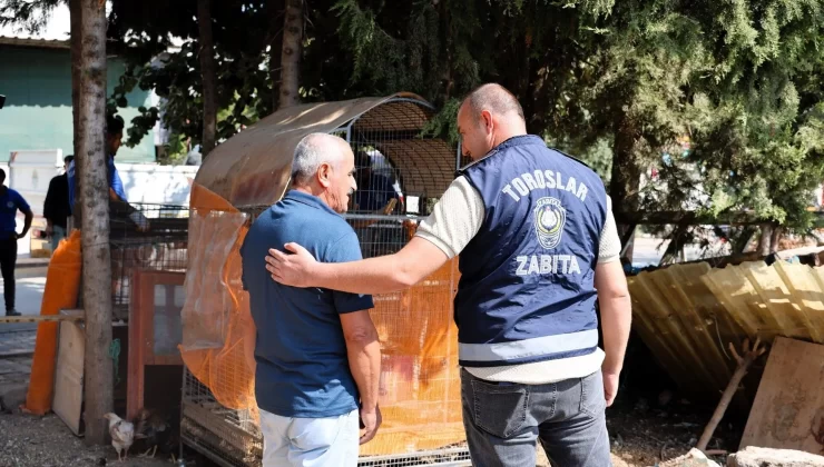 Toroslar Belediyesi Müftü Deresi Yürüyüş Yolu’ndaki İşgalleri Temizledi