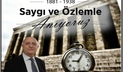 10 kasım ulu önder  Mustafa kemal Atatürk  ün 87 ölüm yıldönümü mesajı