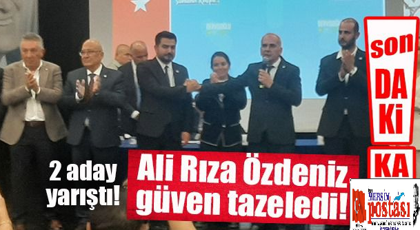 İYİ Parti Mersin 4. Olağan Kongresi İYİ Parti Mersin 4. Olağan Kongresi Gerçekleştirildi, Ali Rıza Özdeniz Yeniden Başkan Seçildi