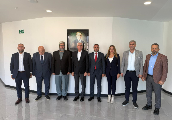 #SevdamızÇermik #MersinÇermikliler Derneğin, den Mersin büyükşehir belediyesi  Basın Dairesi Başkanı Bedrettin Gündeş’e Ziyaret