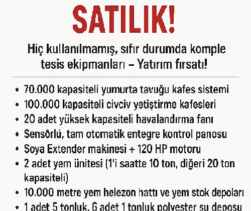 SATILIK İLANI