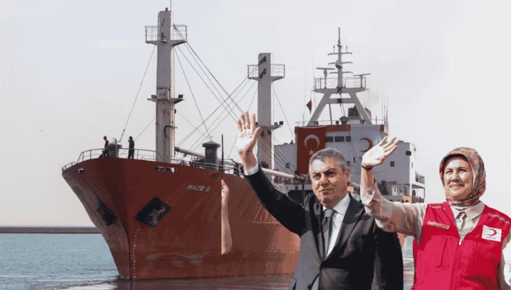 18’inci İyilik Gemisi Mersin’den Gazze’ye Yola Çıktı Kızılay, Gazze’ye yönelik insani yardımları taşımak üzere hazırlanan 18. İyilik Gemisi’ni Mersin Limanı’ndan uğurladı. İçerisinde yaklaşık 800 ton temel yardım malzemesi bulunan gemi, Gazze’deki Geminin uğurlama törenine, Mersin Valisi Atilla Toros, Kızılay Genel Başkanı Prof. Dr. Fatma Meriç Yılmaz ve diğer yetkililer katıldı. Törende konuşan Kızılay Genel Başkanı Yılmaz, Gazze’nin son yıllarda büyük bir insani kriz yaşadığını belirterek, bölgedeki açlık ve yoklukla mücadelenin devam ettiğini vurguladı. Kızılay’ın, Gazze’deki zor koşullara rağmen yardımlarını sürdürdüğünü ve birçok insana yardım ulaştırdığını söyledi. Bu gönderilen yardım malzemeleri arasında, 7.500 battaniye, 50.000 gıda kolisi ve 1 milyon kurban konservesi bulunuyor. Kızılay, sadece acil ihtiyaçları karşılamakla kalmayıp, Gazze’deki hastaneleri, temiz su temini ve gıda dağıtımını da destekliyor. Ayrıca, Gazze halkının yaşam mücadelesini hafifletmek amacıyla kışlık malzemeler gönderiliyor. kış hazırlıkları için gıda, battaniye ve diğer hayati ihtiyaçları taşıyor. Kızılay, Gazze’ye yönelik yardımlarını aralıksız sürdürmeyi planlıyor ve kalıcı bir ateşkes sağlanması temennisinde bulunuyor. Törende yapılan duaların ardından, 18. İyilik Gemisi Gazze’ye doğru yola çıktı.
