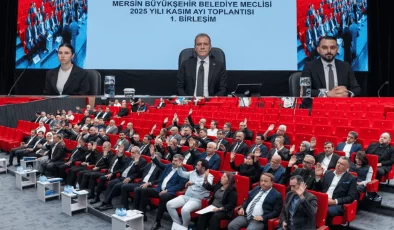 2026’da Mersin’e Tramvay Geliyor! Mersin Büyükşehir Belediye Meclisi, Kasım ayı ilk birleşiminde önemli gündem maddelerini ele aldı.