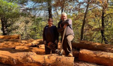 Toroslarda aile mesleği: Orman işçiliğinde 40 yıllık deneyim