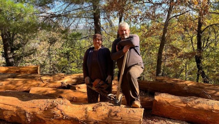 Toroslarda aile mesleği: Orman işçiliğinde 40 yıllık deneyim