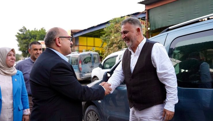 Üreten Erdemli için el ele: Kara esnafla aynı masada