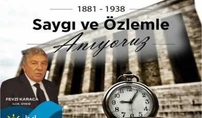 10 kasım ulu önder mustafa kemal atatürk ün 87 ci ölüm yıl dönümü anma mesajları