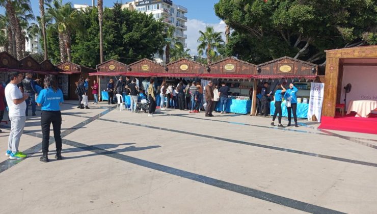 Topluma kazandıran üretim: Mersin’de işyurtları fuarı açıldı