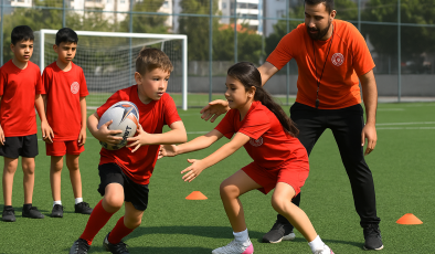 Mersin’de Ragbi seferberliği: GSB’den miniklere spor desteği