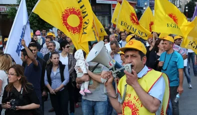 Mersin’de okul müdürü tarafından kınama cezası verilen Eğitim Sen’li Usluoğlu, karara karşı açtığı davayı kazandı
