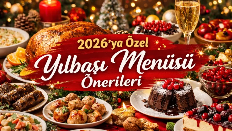 2026’ya girerken en çok konuşulan sofralar: Evde hazırlanabilecek yılbaşı menüsü önerileri