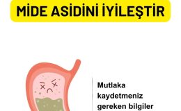 8 ADIM DA MİDE ASİDİNİ İYİLEŞTİR