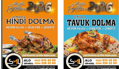 MERSİN’DE YILBAŞI SOFRALARININ ADRESİ BELLİ OLDU: SML OCAKBAŞI & CATERING’DEN LEZZET ŞÖLENİ!