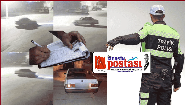 Mersin’de Drift Pahasına Ağır Ceza: Tofaş Sürücüsüne 61 Bin TL