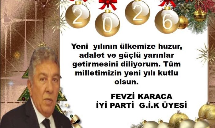 YENİ YIL KUTLAMA MESAJI