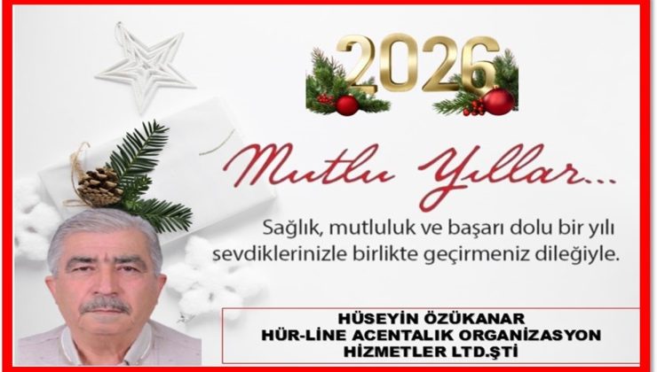 YENİ YIL KUTLAMA MESAJI