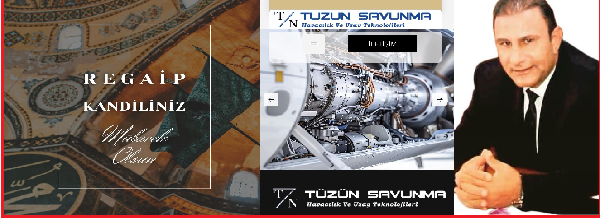 HASAN TÜZÜNDEN Regaip Kandili Mesajı
