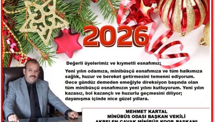 YENİ YIL KUTLAMA MESAJI