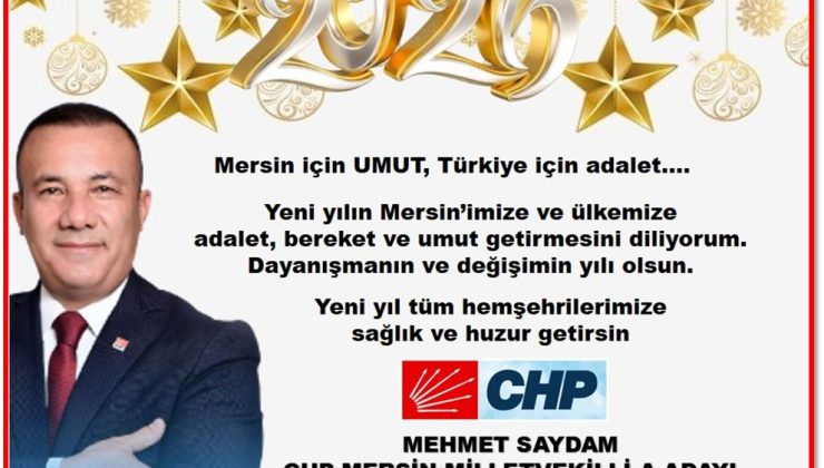 YENİ YIL KUTLAMA MESAJI