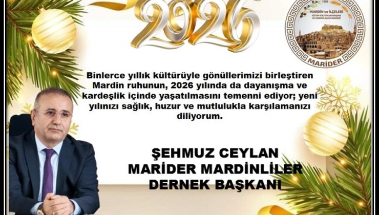 YENİ YIL KUTLAMA MESAJI