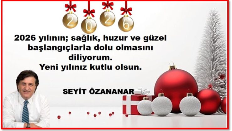 YENİ YIL KUTLAMA MESAJI