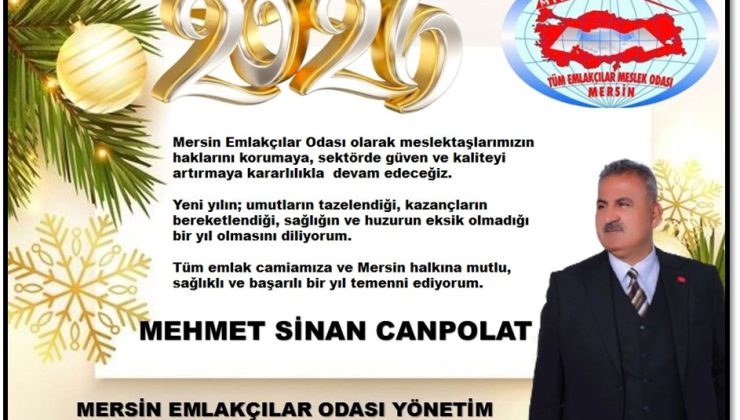 YENİ YIL KUTLAMA MESAJI