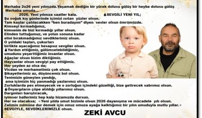 YENİ YIL KUTLAMA MESAJI