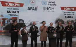 İyilik Gemisi Mersin’den Sudan’a Uğurlandı