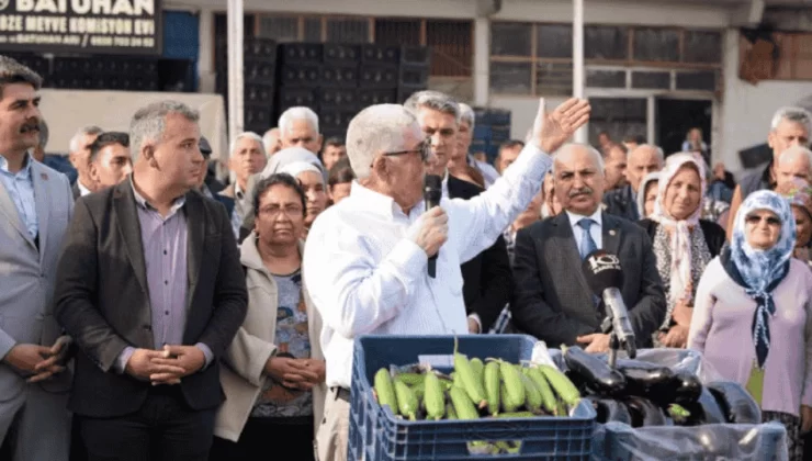 Aydıncıklı Salatalık Üreticileri Düşük Alım Fiyatlarını Protesto Etti