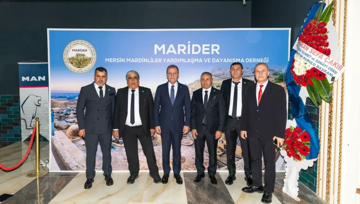 Başkan Seçer, Mersin Mardinliler Derneği ile bir araya geldi&Ceylan: “Bizler Mardinli Mersinlileriz”