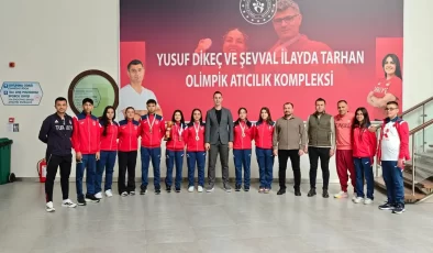 Havalı tüfekte avrupa vizesi: Mersin’den beş isim yola çıkıyor