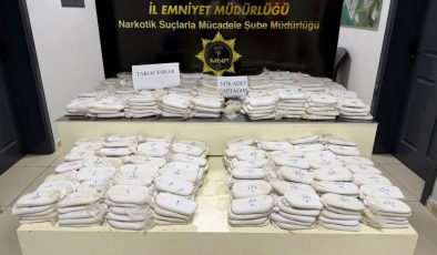 Gizli adres deşifre edildi: Mersin’de rekor miktarda esrar ele geçirildi