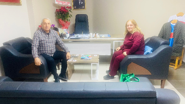 3 Aralık Dünya Engelliler Günü vesilesiyle, Uluslararası Tüm Engelli Hakları Derneği Başkanı Sayın Rojda İstegün Hanımefendi ile bir araya geldik.