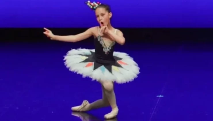 Mersinli 12 Yaşındaki Balerinden Uluslararası Büyük Başarı