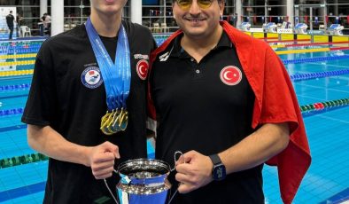 Mersinli Sarper Taze’den Avrupa’da rekorlu performans  