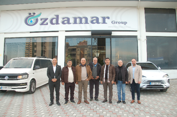 Mersin İş Dünyasının Önemli İsimlerinden Mustafa Özdamar’a “Hayırlı Olsun” Ziyareti