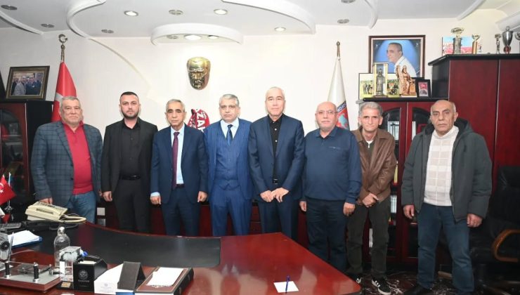 Veysel Sarı, MESKOOP başkanlık görevini devretti