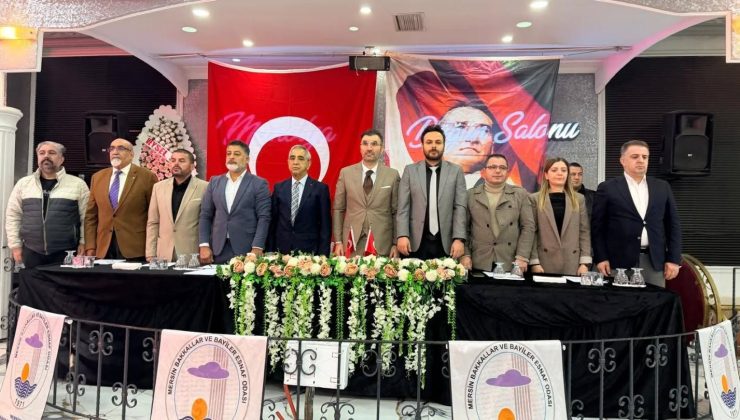 Mersin Bakkallar ve Bayiler Odası’nda yeni dönem: Vedat Tatlı başkan seçildi