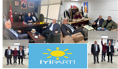 İYİ PARTİ HEYETİNDEN ANAMURLU İŞ İNSANI KERİM KÜÇÜKALIÇ’A ANLAMLI ZİYARET