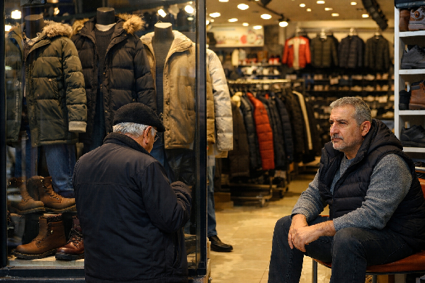 Mont, kaban, bot… Mersin’de kışlık alışveriş hayal oldu